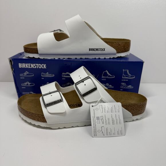NIB • Birkenstock ARIZONA BIRKO Flor Size: 41 L10/M8- Normal Width - Picture 1 of 6